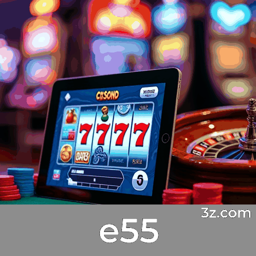 e55: Slots - Mega Jackpot, Jogos de Mesa - Estratégia Pura, Live Dealer - Imersão Total, Apostas Esportivas - Emoção ao Vivo